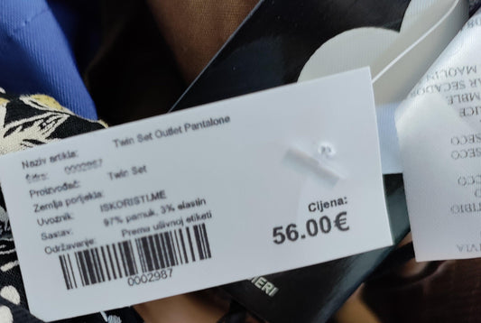 Twin Set 'Simona Barbieri' Outlet Pantalone - ISKORISTI.ME