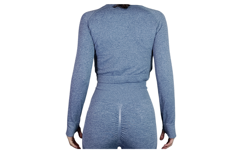 Sivi Sportski Top