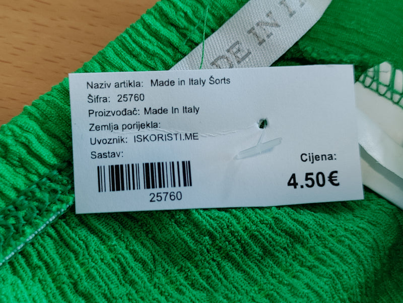 Made in Italy Šorts