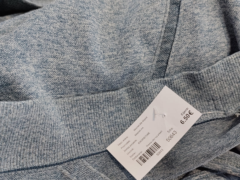 Sivi Sportski Top