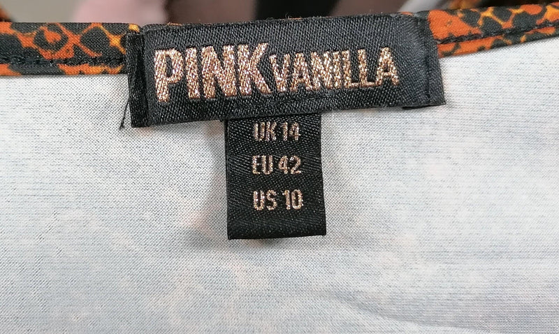 Pink Vanilla Tunika Sa Animal Printom - ISKORISTI.ME