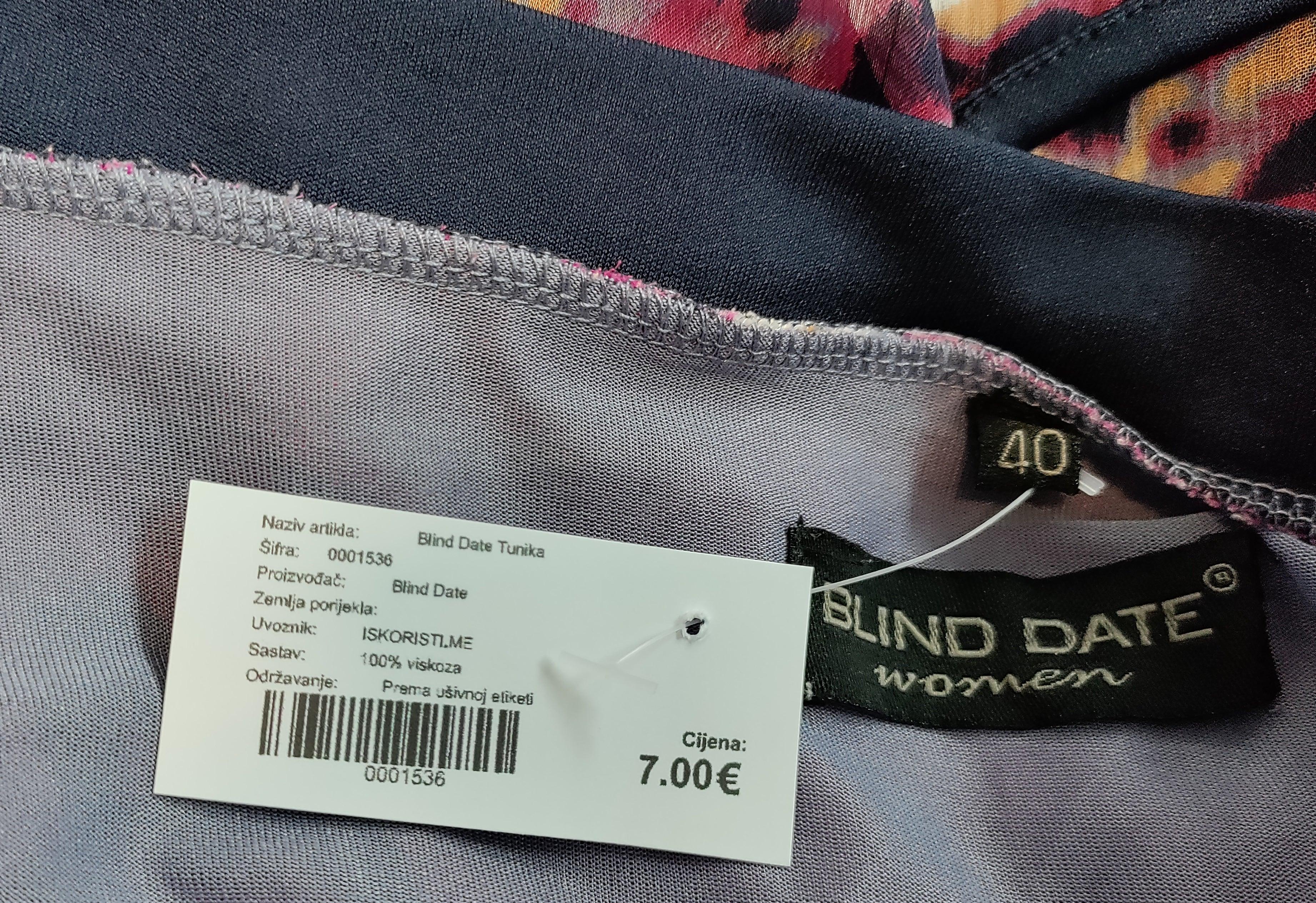 Blind Date Tunika na bretele - ISKORISTI.ME