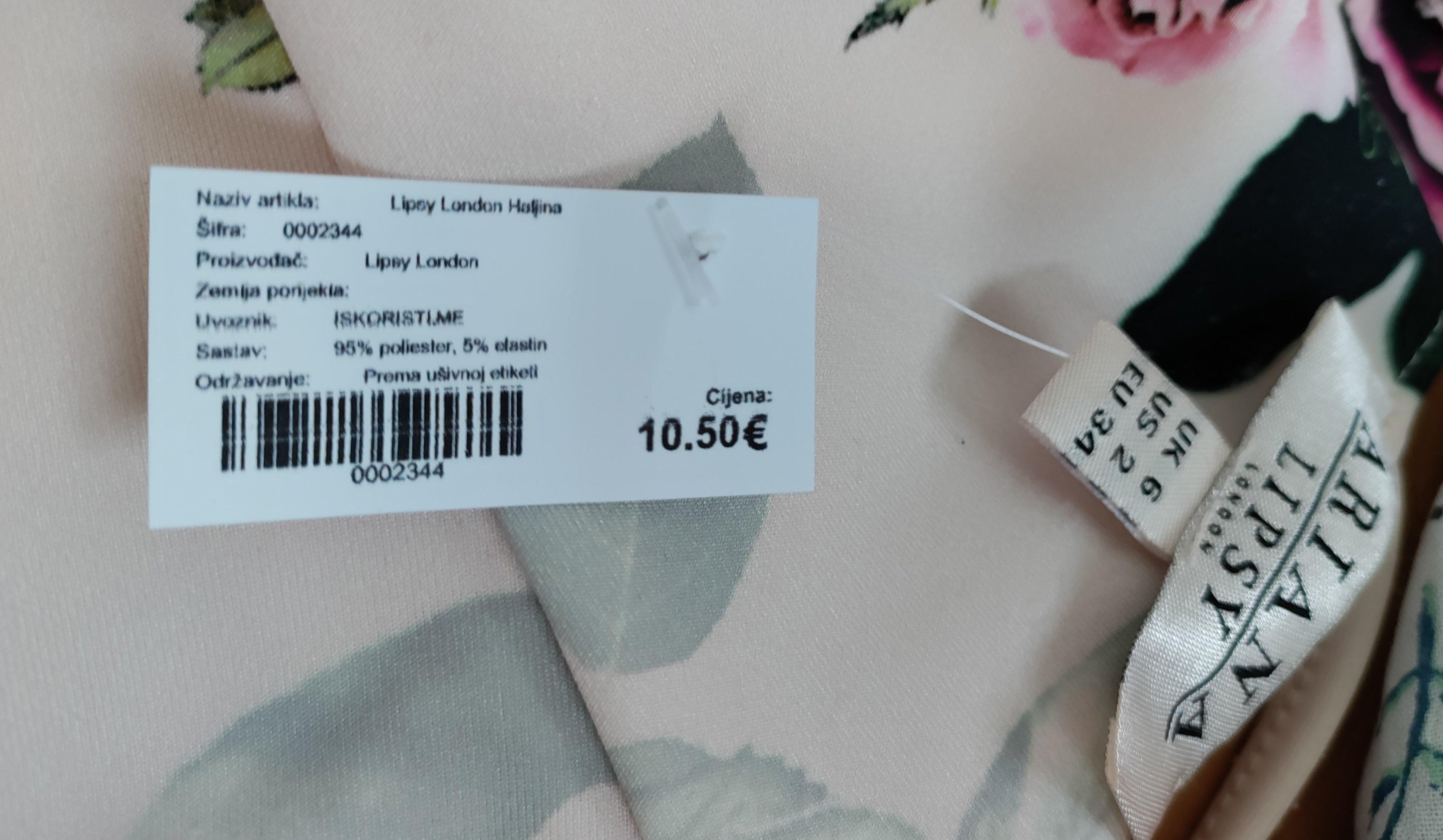 Lipsy London Haljina - ISKORISTI.ME