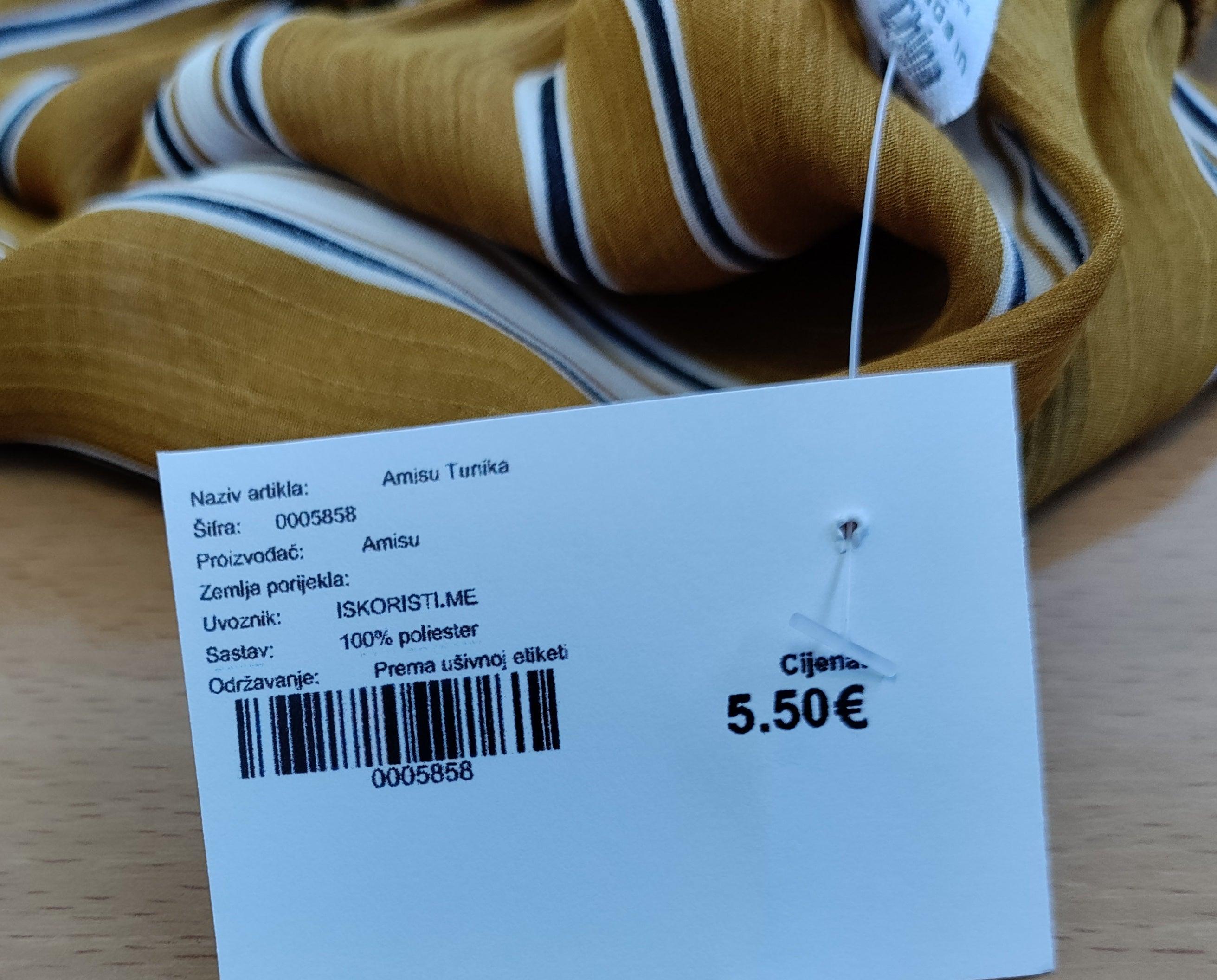 Amisu Tunika - ISKORISTI.ME