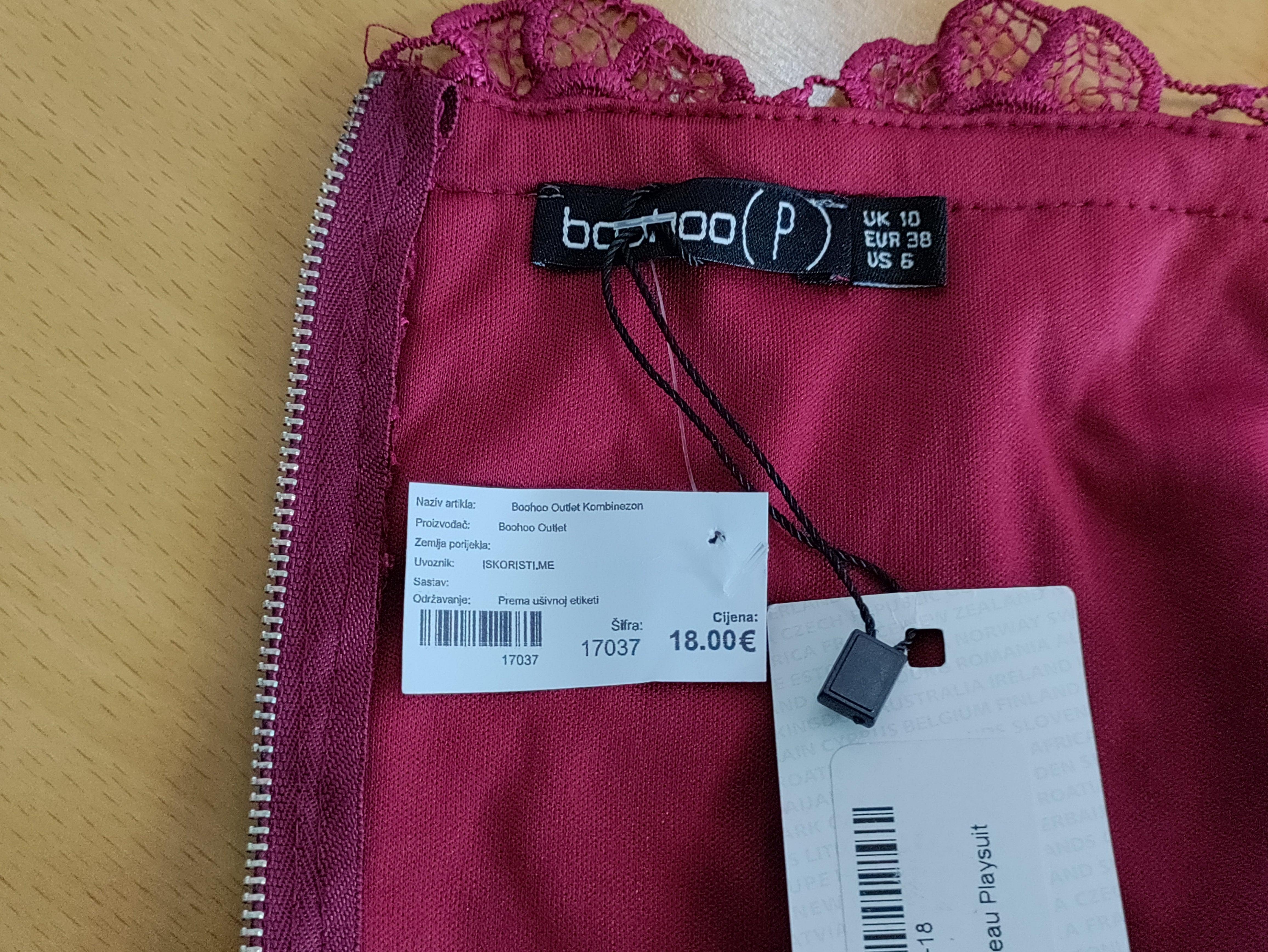BooHoo Outlet Kombinezon - ISKORISTI.ME