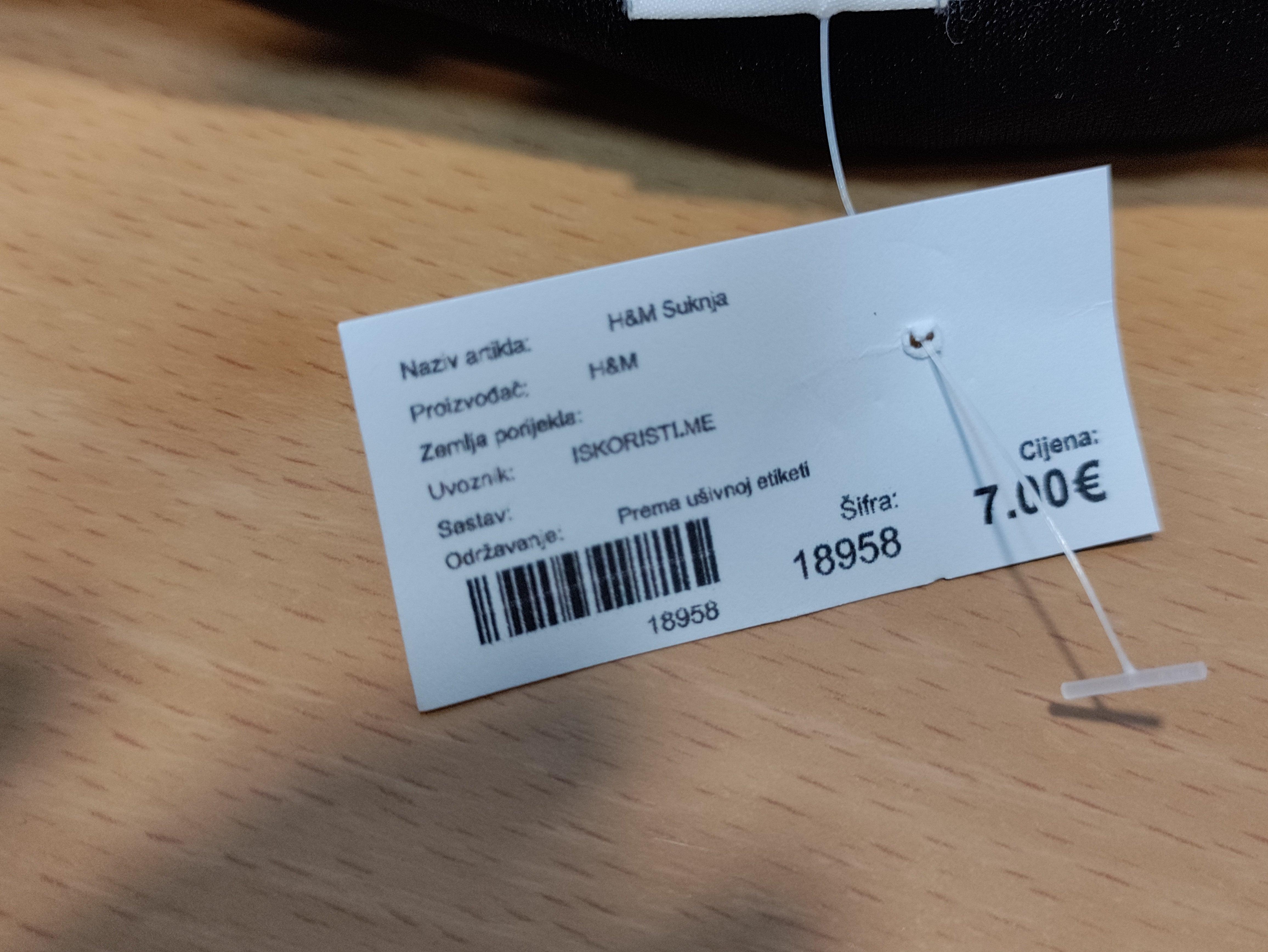 H&M Suknja - ISKORISTI.ME